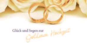 Goldene Hochzeit 2022